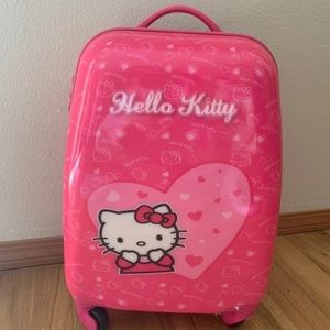 Hellokitty suitcase (can be locked)